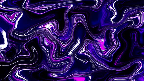 Abstract Blue Colorful Liquid Flowing Background, Motion Graphics ...