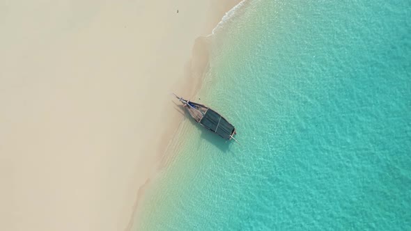 boat on sea beach