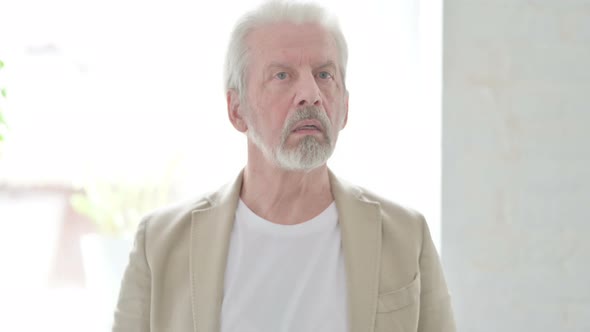 Searching Old Man Looking Around alt