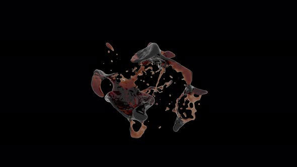 Water Splash Slow Motion Transparent Alpha: Vibrant Liquid Dynamics alt