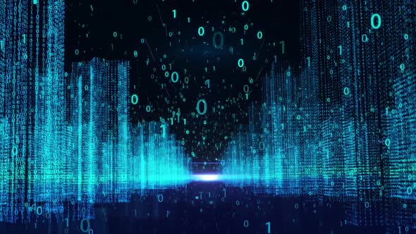 Future Science Fiction Holographic Digital Smart City alt