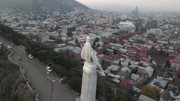 Statue of Mother Georgia in Tbilisi