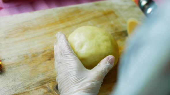 Knead the Dough By Hand for Baking alt