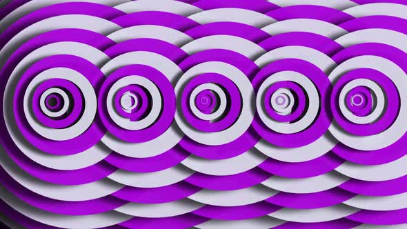 Hypnotic 3d background