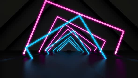 Neon Arc Loop Scene