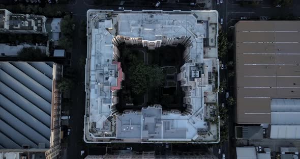 Aerial View Of A Condominium