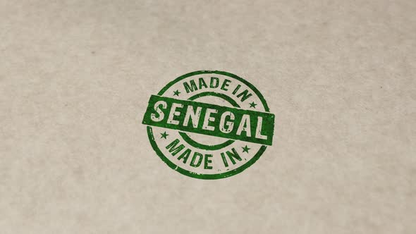 Made in Senegal stamp and stamping alt