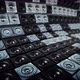 Shiny Black And Silver Random Tiled Speakers Waving Seamless Loop 2 - VideoHive Item for Sale