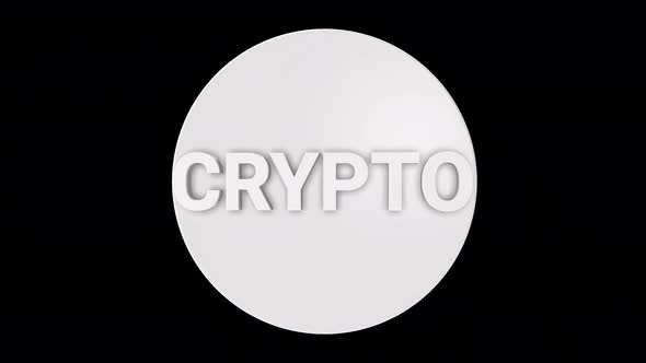 Crypto Nft Rotating Looping 4K