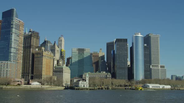 Buildings along the Hudson River alt