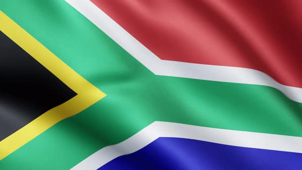 Flag of South Africa | UHD | 60fps alt