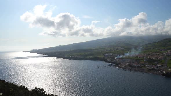 Terceira Island Coast and Cliff near to Angra do Heroismo City