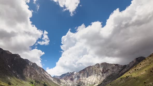 Sierra Nevada Mountains Landscape Time Lapse alt