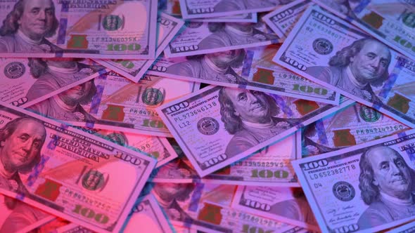 Dollar Bills Money in Motion Background alt