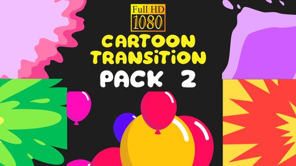 Cartoon Transitions Pack 2