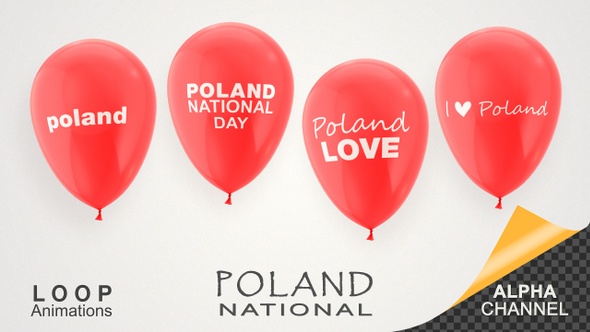 Poland National Day Celebration Balloons