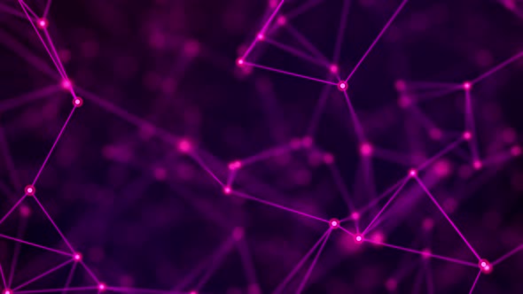 Abstract Dark Pink Digital Internet Social Network Background  alt