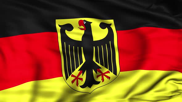 Germany Coat of Arms Flag