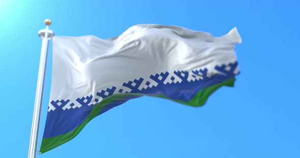 Nenets Flag, Russia alt