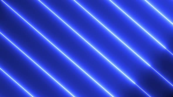 Motion line laser beam flowing. Blue color neon line . Vd 611 alt