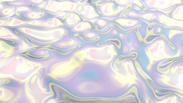 Hologram Liquid Background Loop