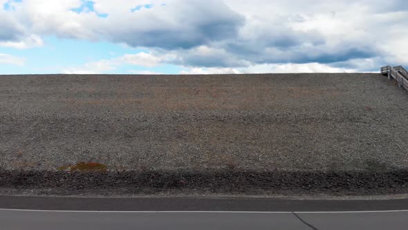 4K Drone Video of Tanana River Levee on the Chena River Lakes Flood Control Project by U.S. Army Cor alt
