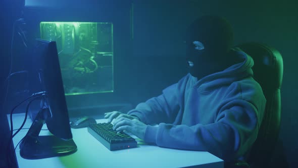 Cybercriminal Hacker Takes Off His Mask and Gets Upset