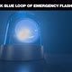 Pack blue Loop of emergency flasher - VideoHive Item for Sale