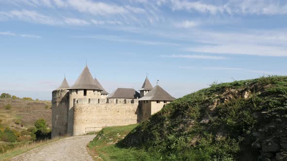 Alley leading to Khotyn Fortress alt