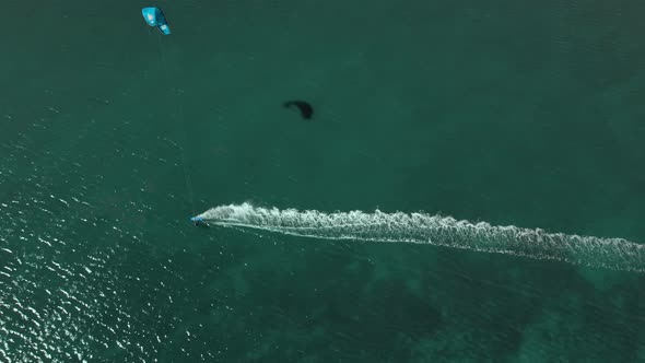 Kiteboarding at Ukraine Mykolaiv Region alt