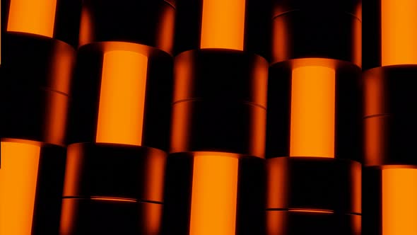 Mechanism with Neon 3d Tubes alt