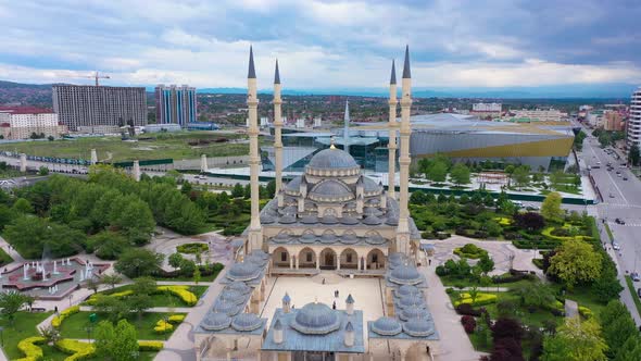 Chechnya Grozny Mosque Heart of Chechnya alt
