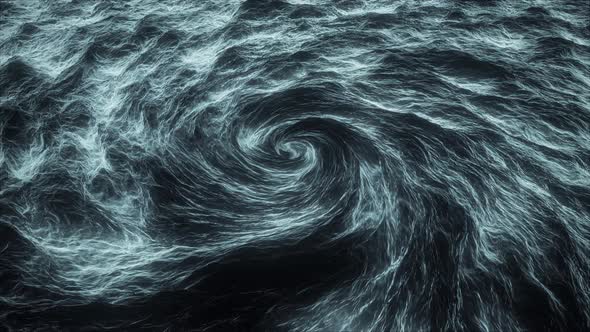 Abstract Twisting Rip Tide Ocean Loop Background alt