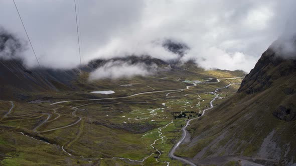 Famous Death Road In Bolivia alt