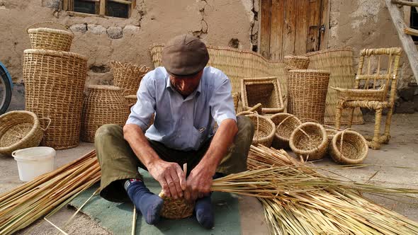 Hands People Weaving Basket alt