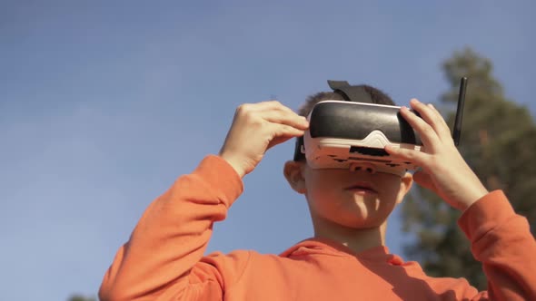 Fpv Drone Boy VR virtual reality glasses