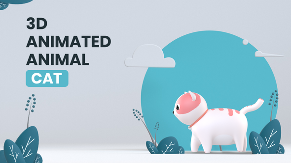 3D Animated Animal - Cat