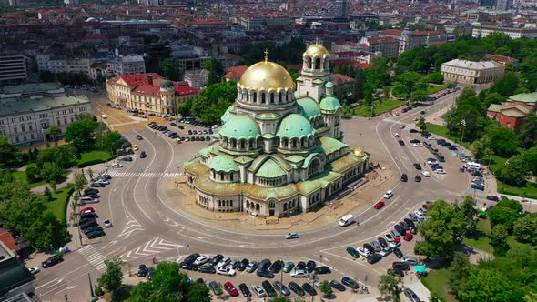 St. Alexander Nevsky Cathedral Sofia Bulgaria alt