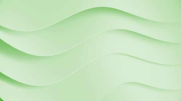Simple Wavy Corporate Green Background V2