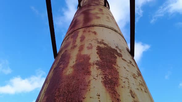 Old Rusty Soviet Water Tower
