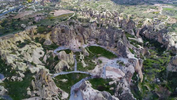 The Cappadocia Goreme Open-Air Museum Drone Shoot alt