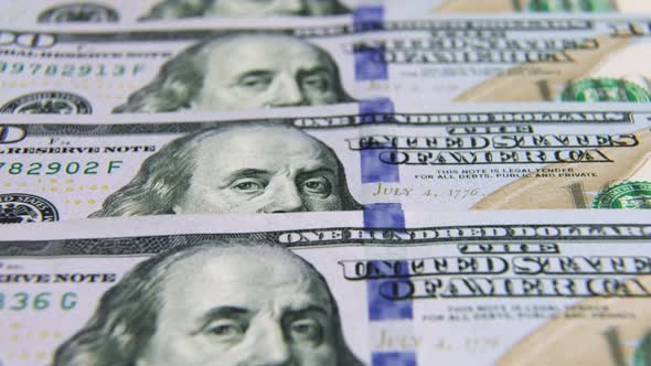 USD Dollar banknotes, paper money, exchange rate currency. Cash banknotes. The concept of finance alt