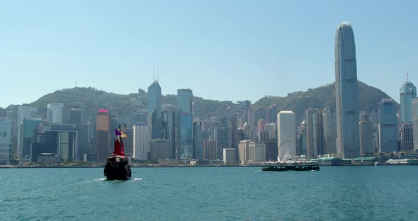 Victoria harbor, Hong Kong alt