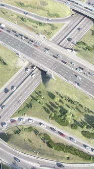 Cars on the Road Aerial View alt