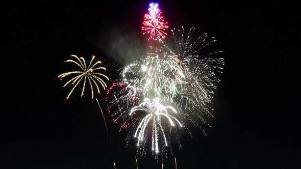 Night Fireworks Ver.2