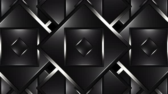 4k Black Square Patterns alt