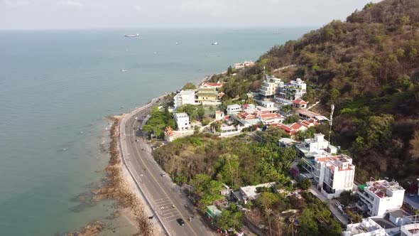 Vung Tau Beach, Viet Nam From Above. November,2021