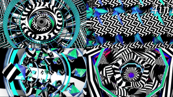 Abstrapattern - VJ Loop Pack (4in1) alt