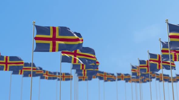 Aland Row Of Flags Animation alt