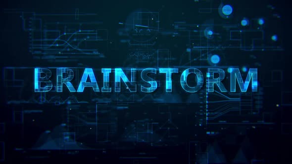 Brainstorm Digital Data Text  Hd 